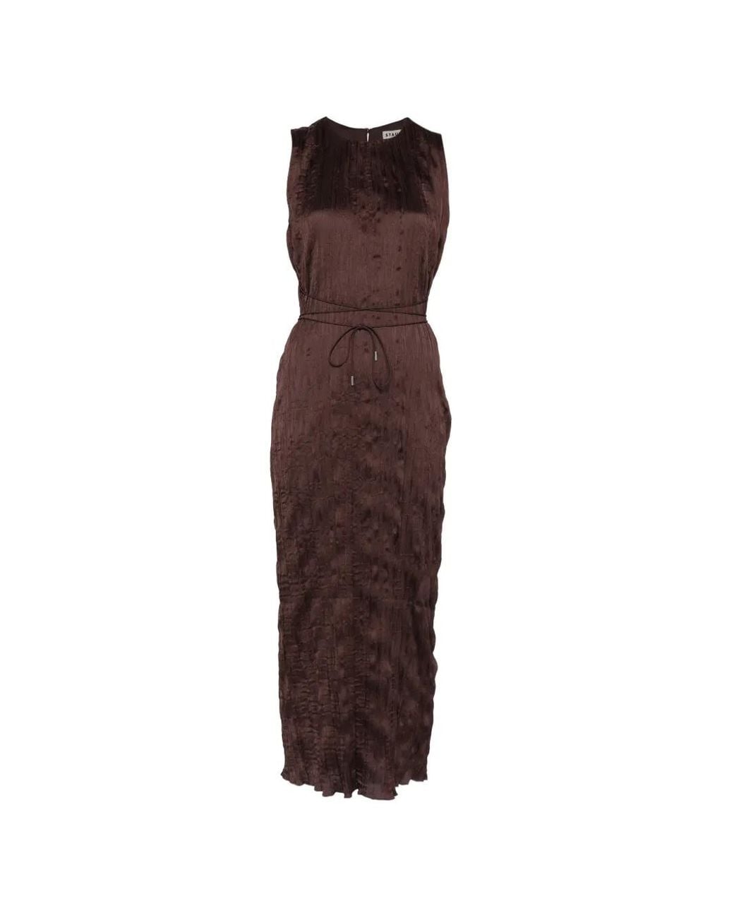 Staud Purple Mizu Maxi Dress