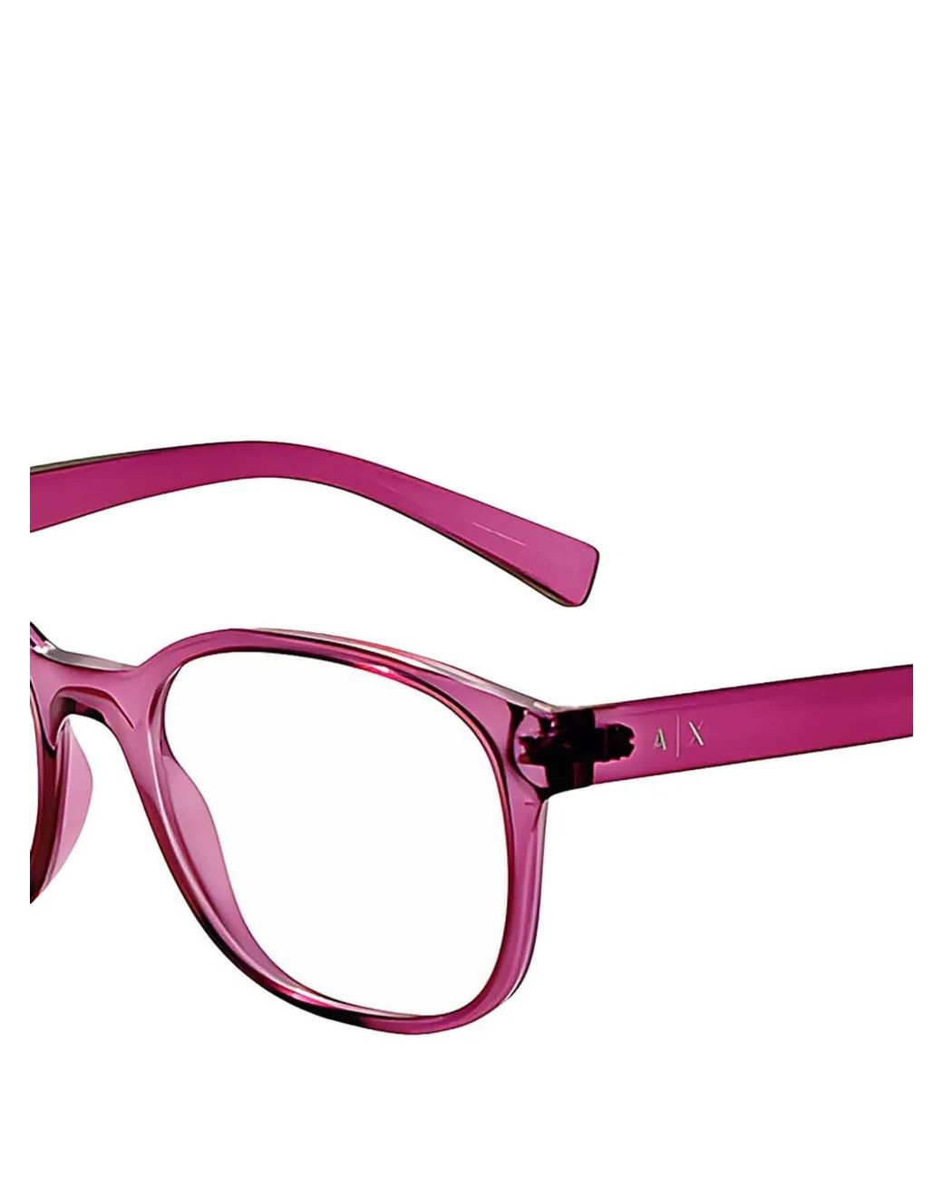 ARMANI EXCHANGE Red Square-Frame Glasses
