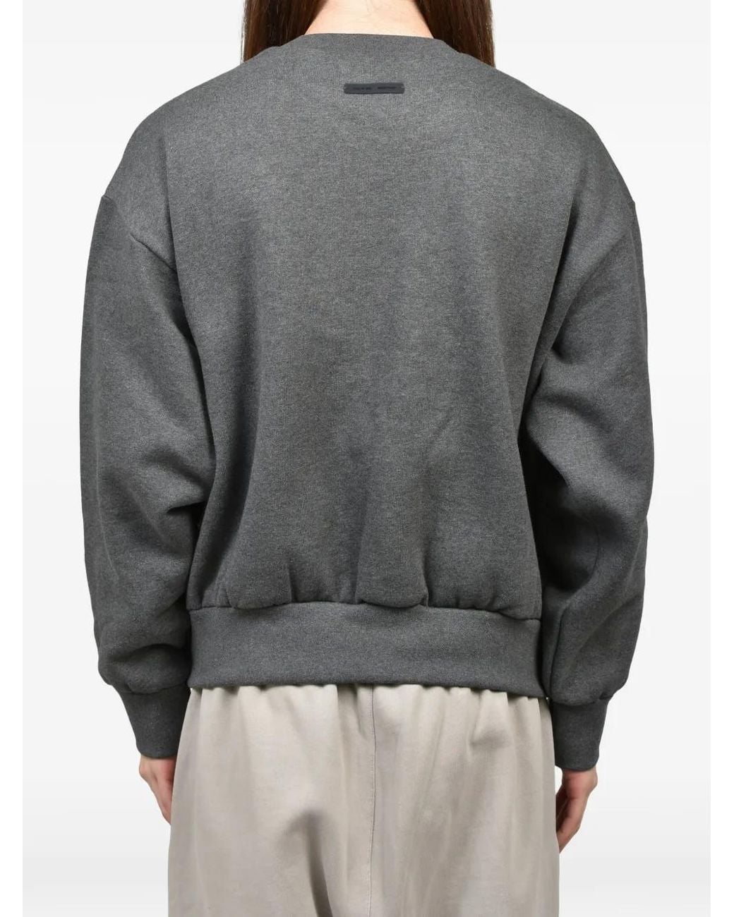 Essentials Pullover Mit Logo-Print in Gray für Herren