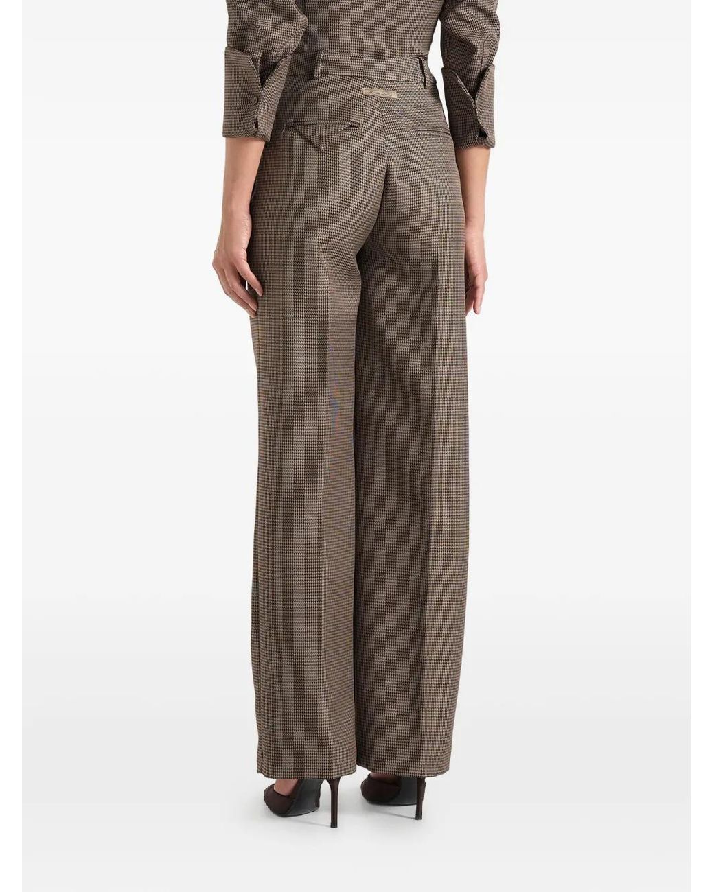 Manière De Voir Natural Julie Tailored Twin Pleat Trousers