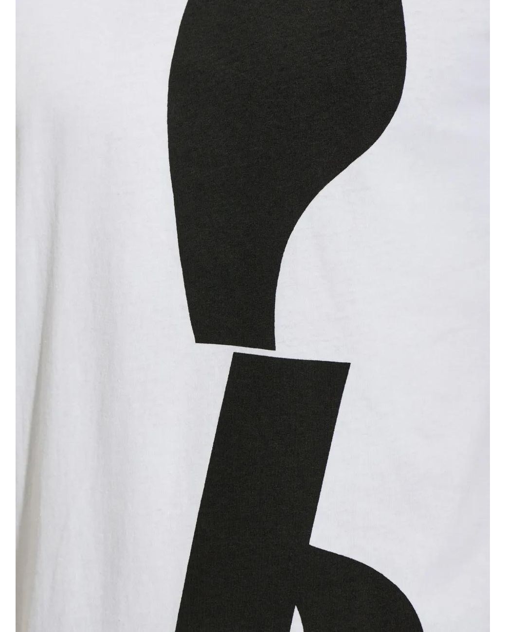 Comme des Garçons Black Graphic-Print T-Shirt for men