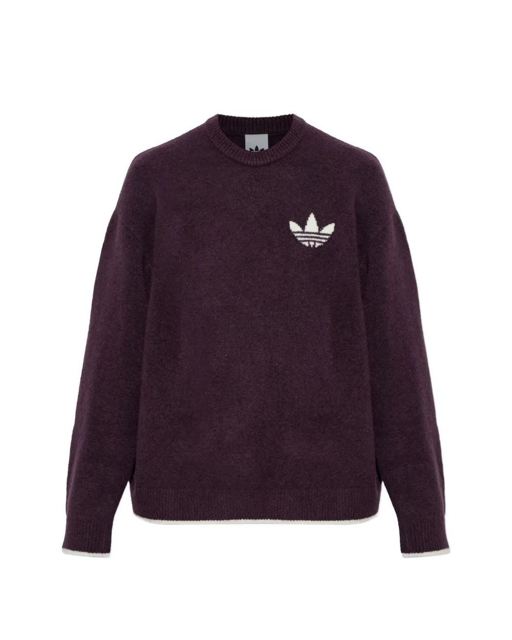 Pull À Logo Brodé Ess Adidas en coloris Purple