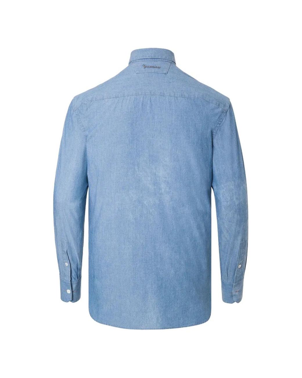 Billionaire Blue Chemise À Détails De Pompons for men