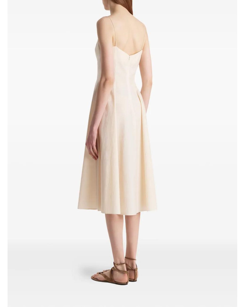 Khaite Natural Isabella Dress