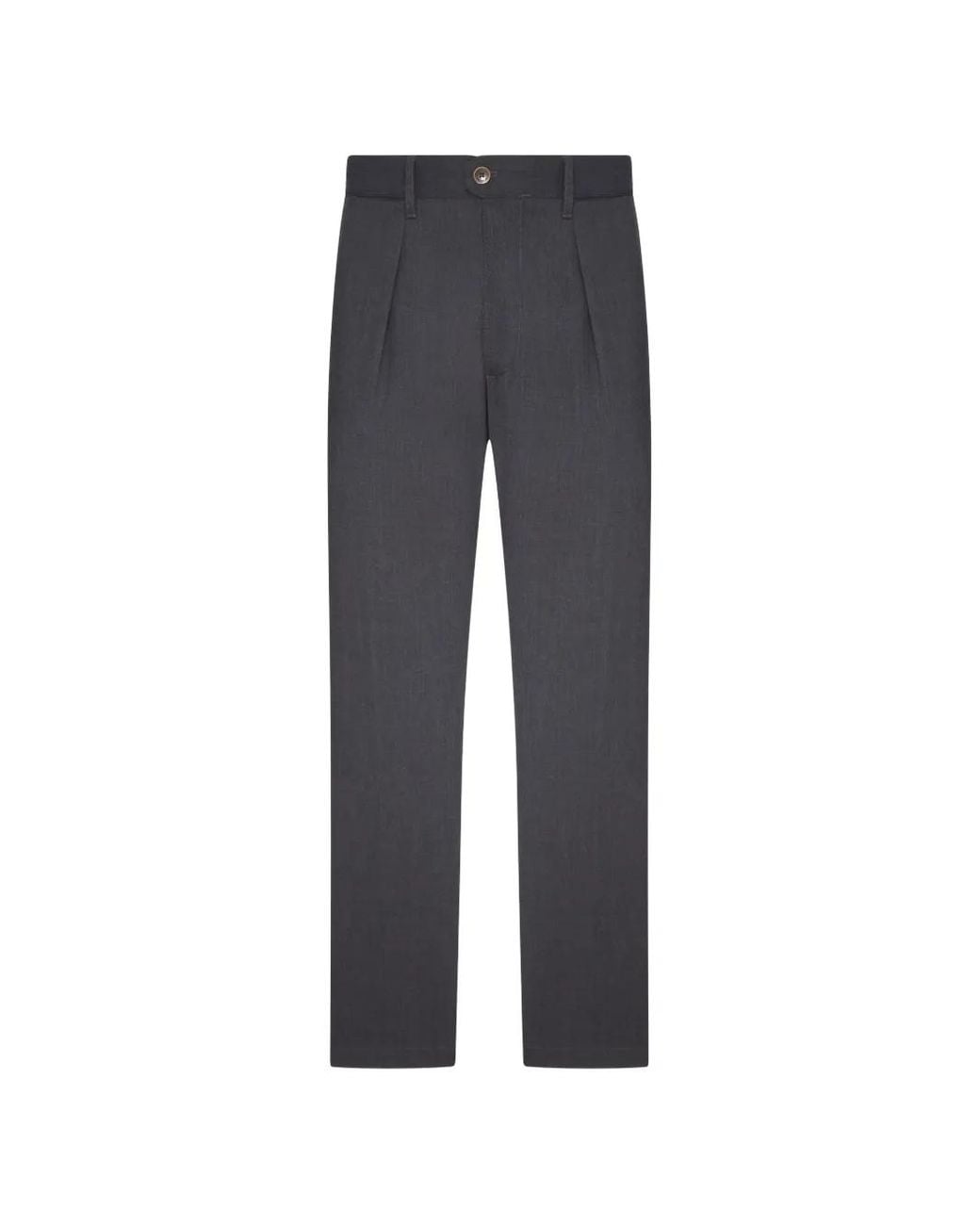 Incotex Blue Pantalon De Tailleur À Détails Plissés for men