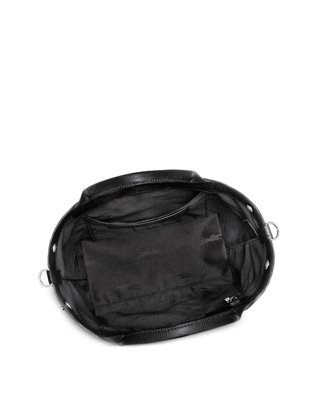 Longchamp Black Le Roseau S Handbag