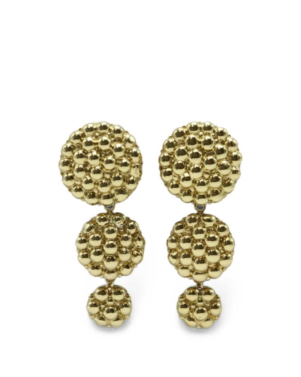 Ellery Metallic Spherical-Pendant Drop Earrings