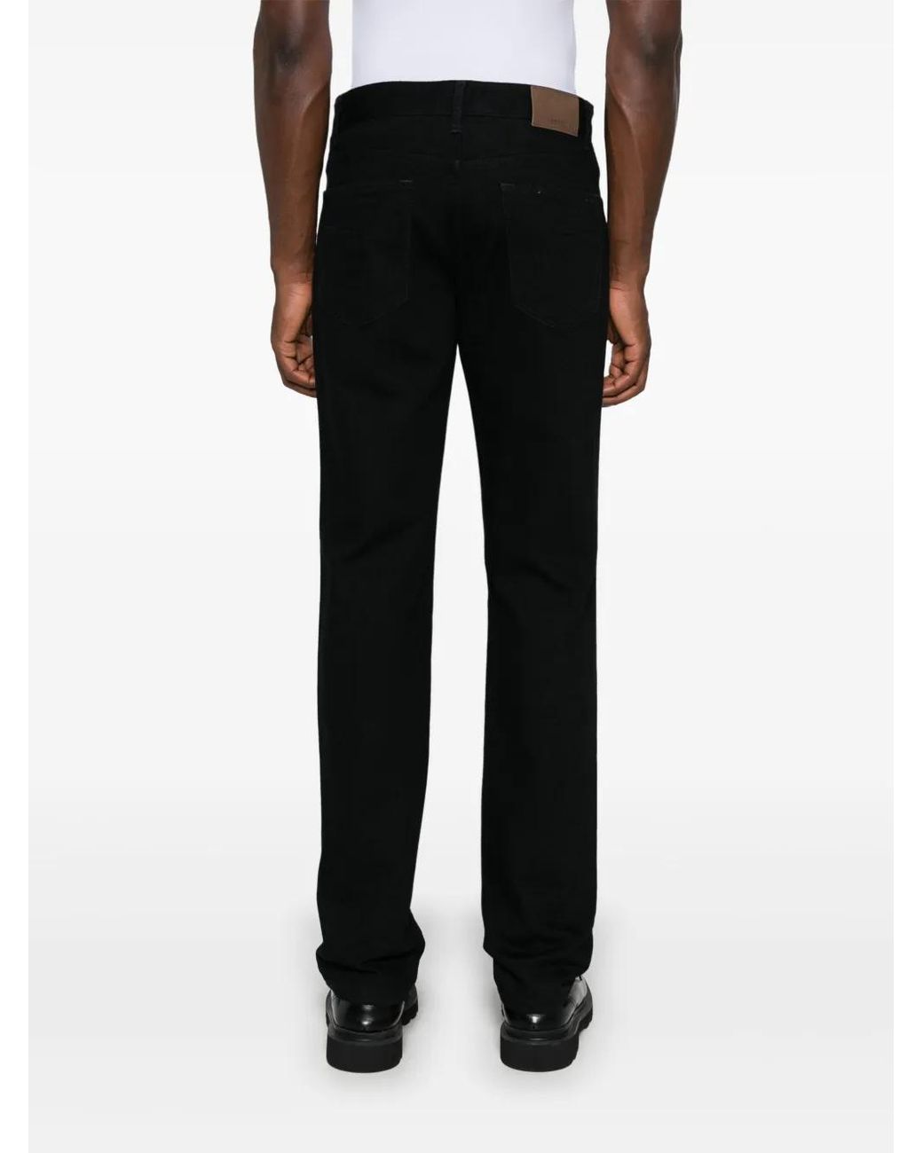 Corneliani Black Tapered Trousers for men