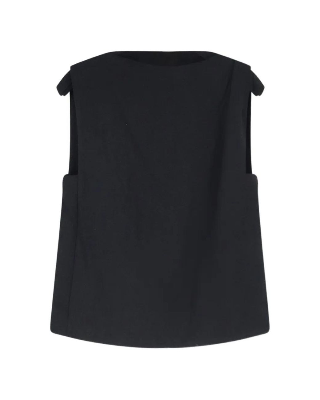 Vince Black Sleeveless Blouse