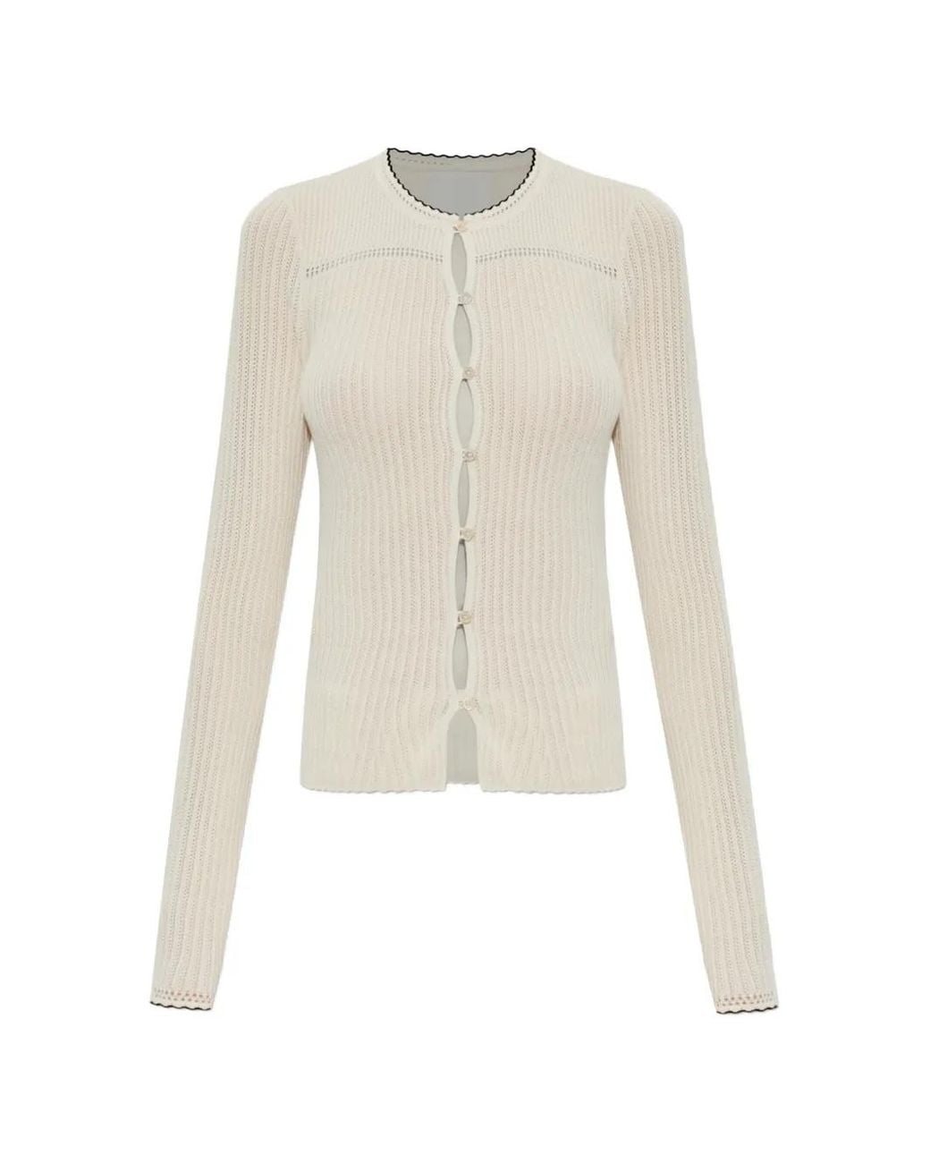 Isabel Marant White Siofra Cardigan
