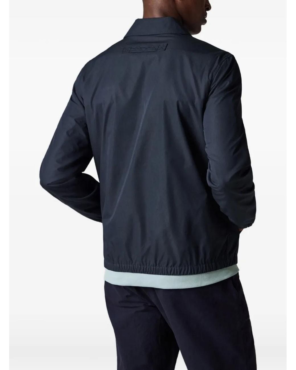 Paul Smith Black Cotton-Blend Zip Jacket for men