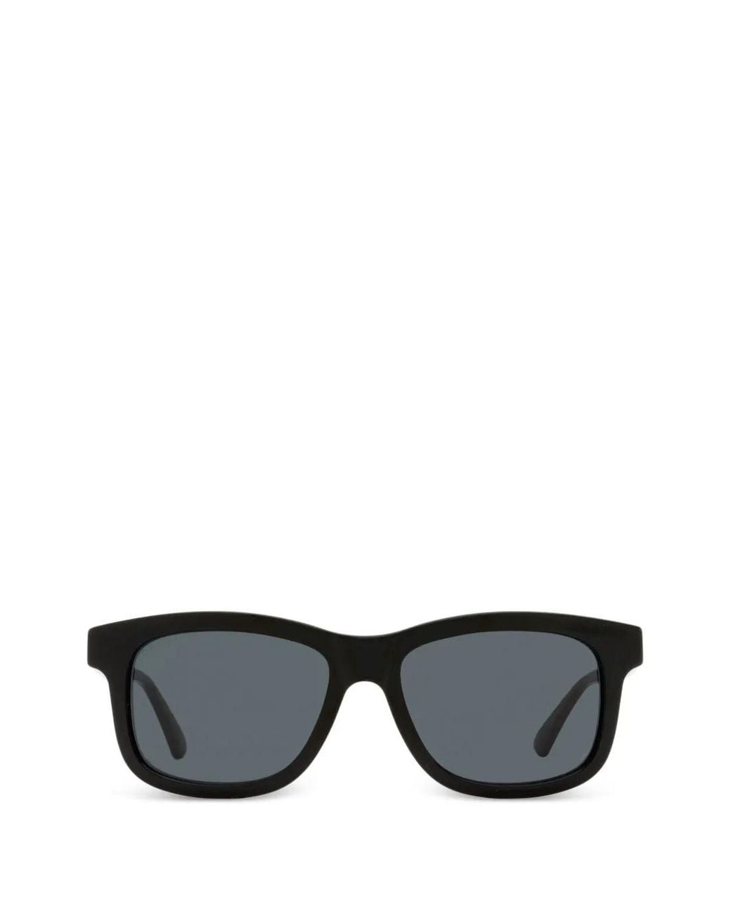 Gucci Black 824 Square-Frame Sunglasses for men