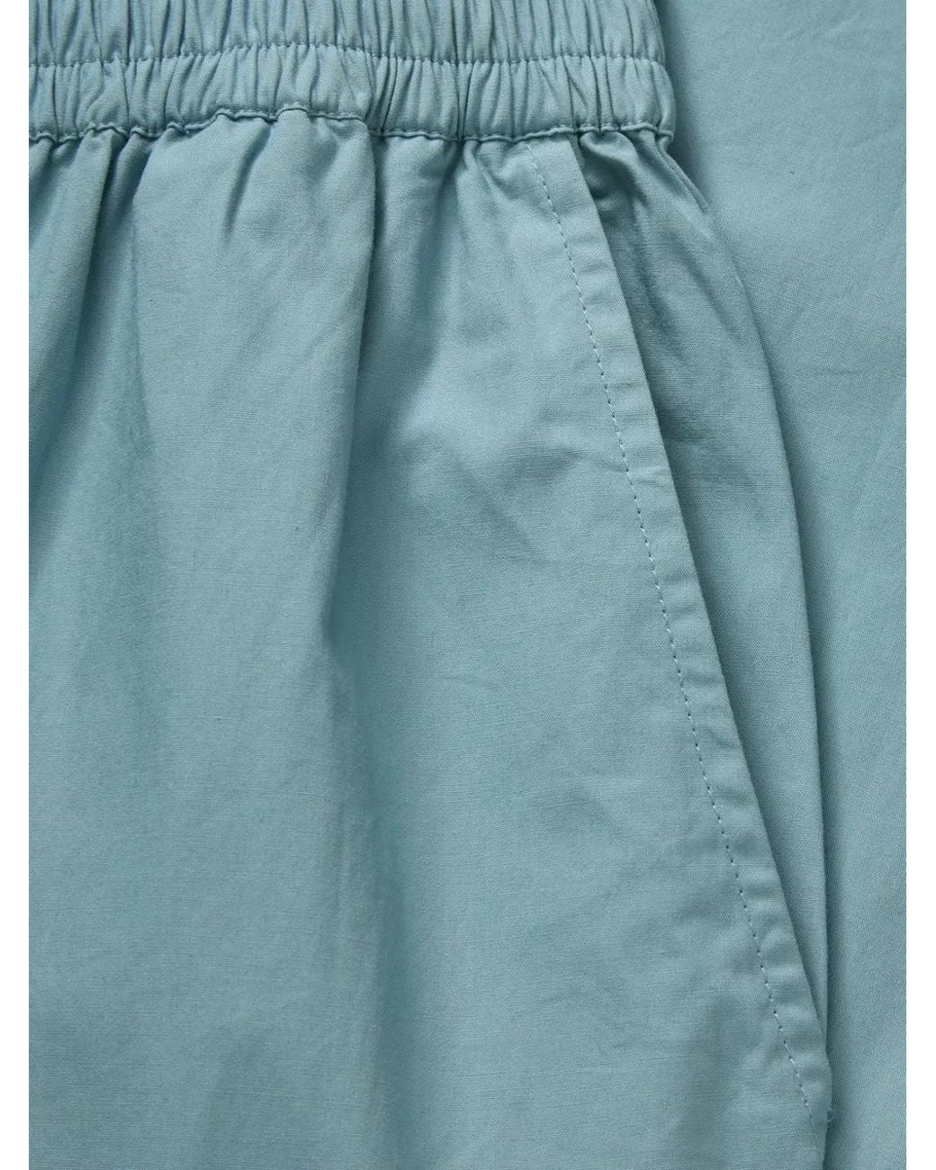 Skall Studio Blue Edgar Cropped Trousers