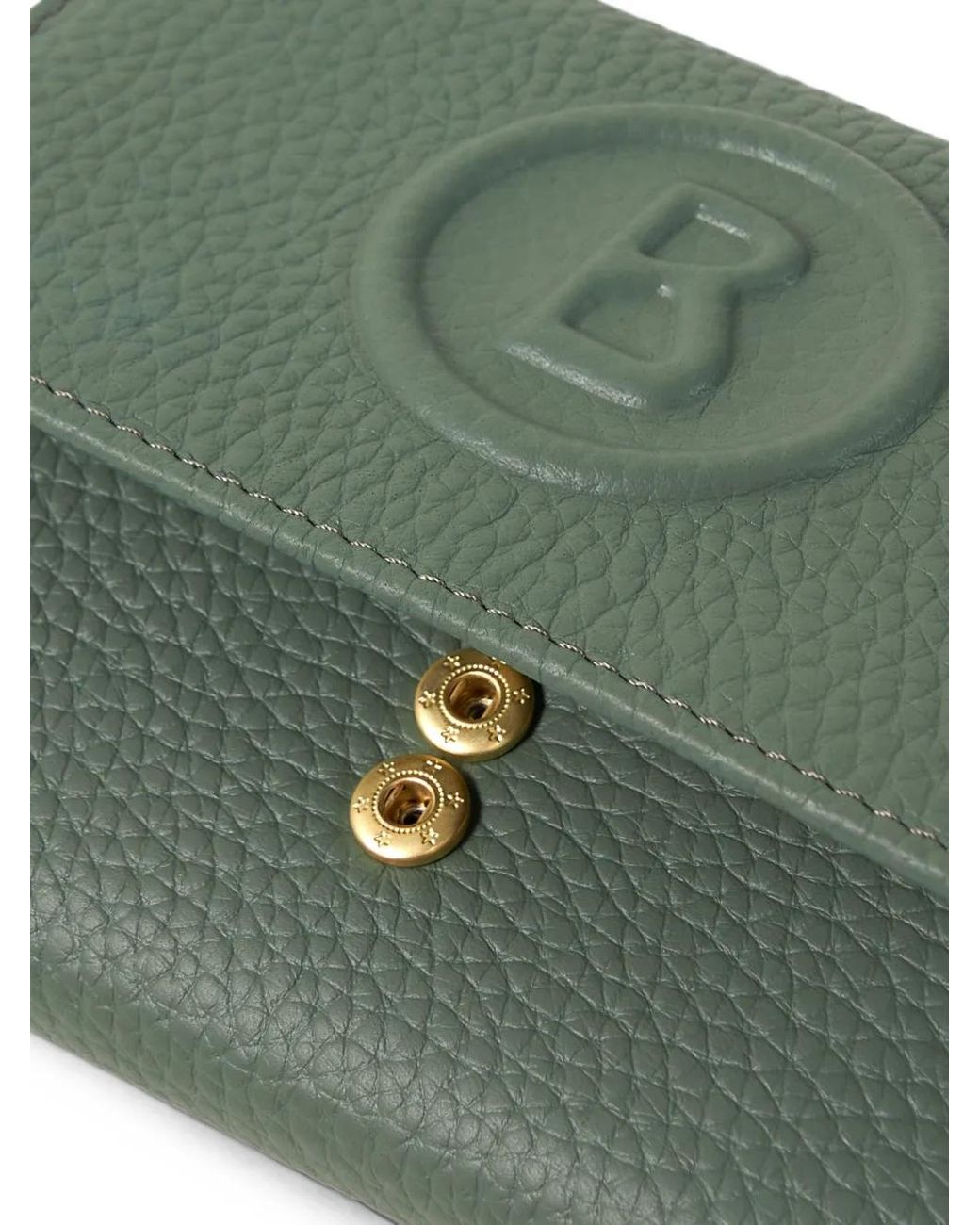 Bogner Green Bozen Nena Pebbled Leather Wallet