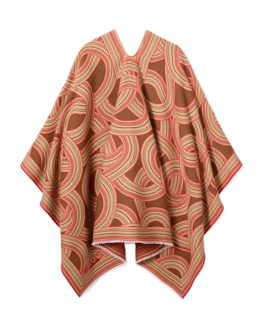 LaDoubleJ Orange Soul Poncho