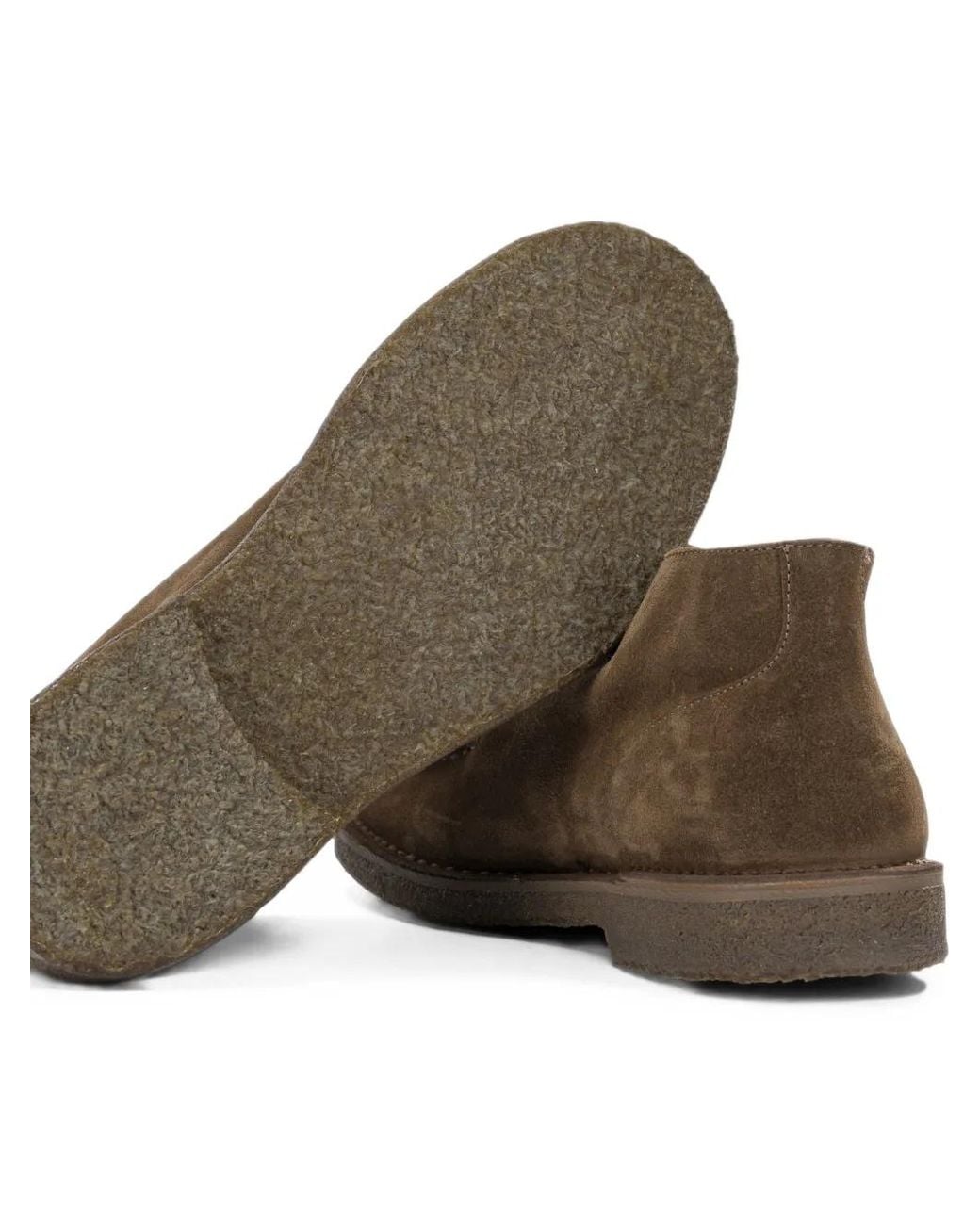 Astorflex Brown Suede Lace-Up Boots for men