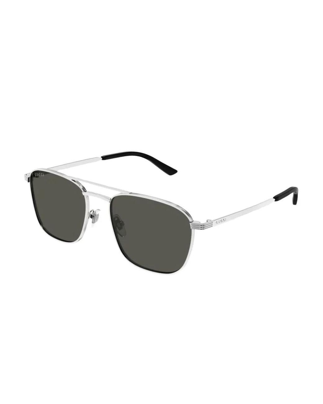 Gucci Metallic Pilot-Frame Sunglasses for men