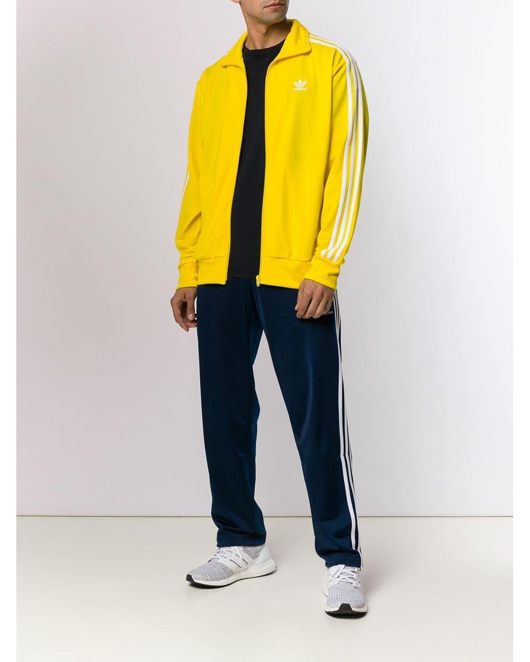 adidas Firebird Track Jacket in Yellow for Men | Lyst