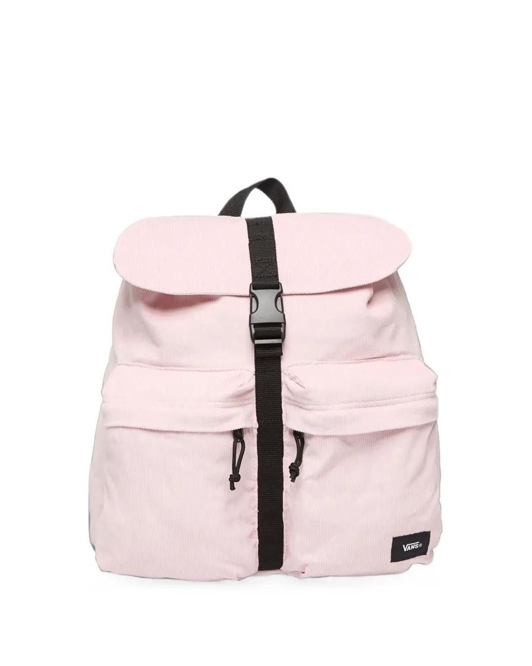 Vans Pink Sac À Dos Scatter En Velours Côtelé À Boucle