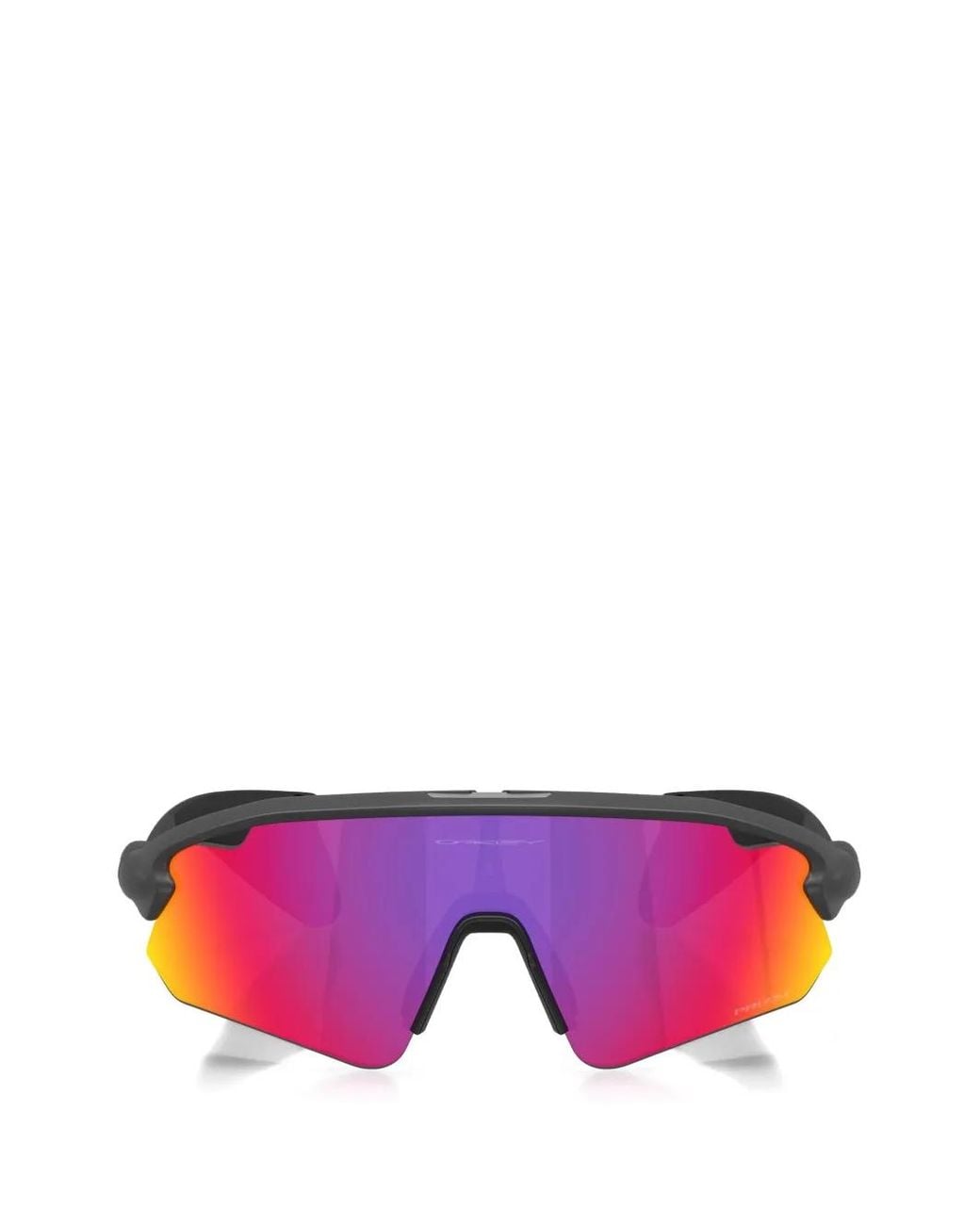 Oakley Purple Stunt Devil Geometric-Frame Sunglasses