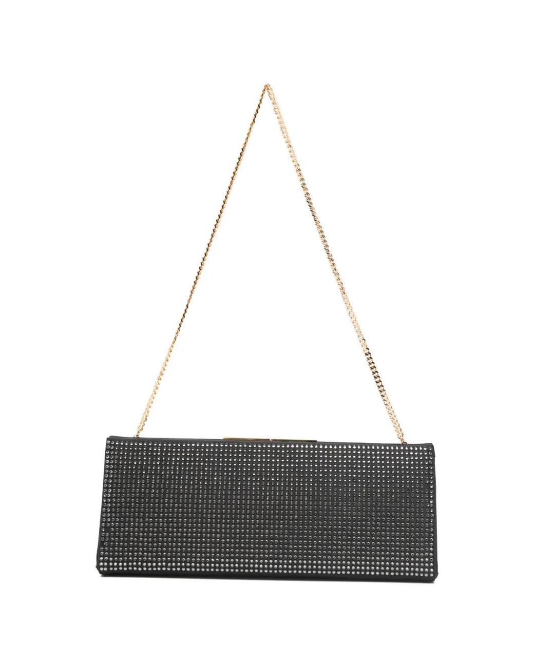 Lola Cruz White Écla Clutch Bag