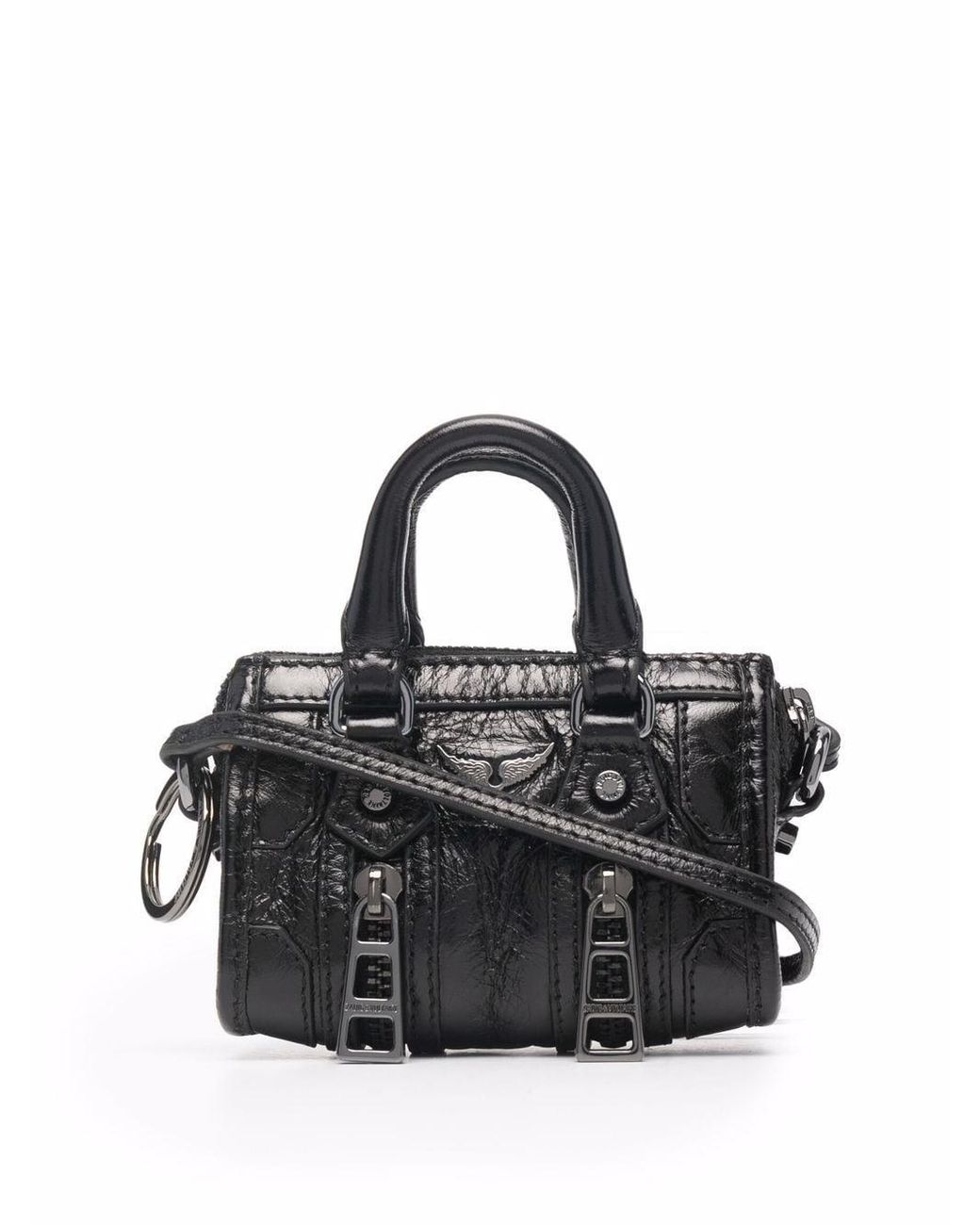 Xs Sunny Tote Bag - Zadig & Voltaire - Black - Leather