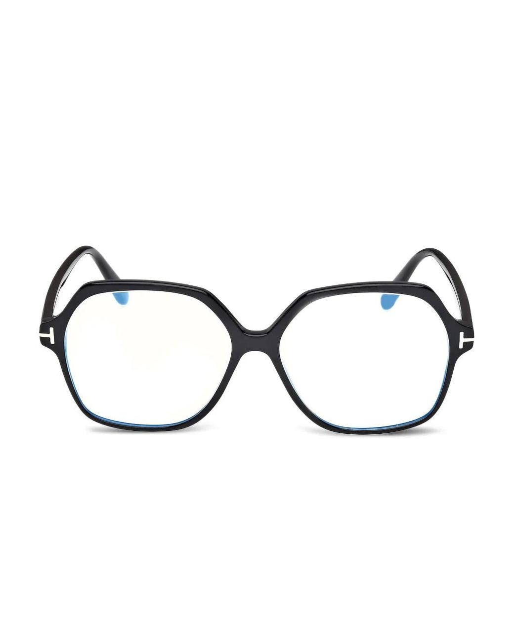 Tom Ford Black Brille Mit Eckigem Gestell