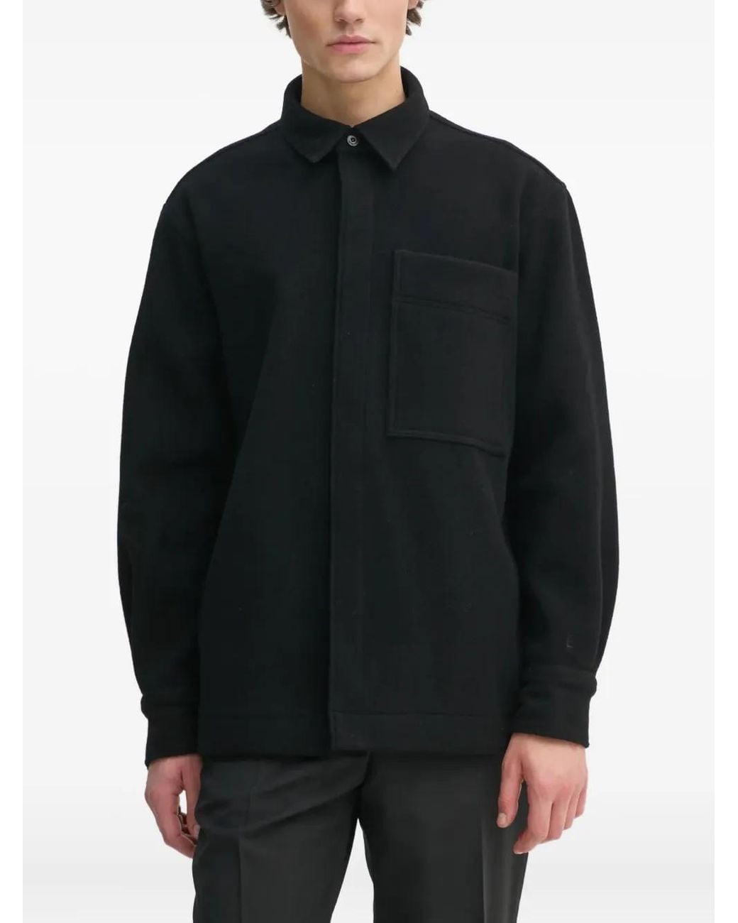 Chaqueta Con Bolsillo De Pico Etudes Studio de hombre de color Black