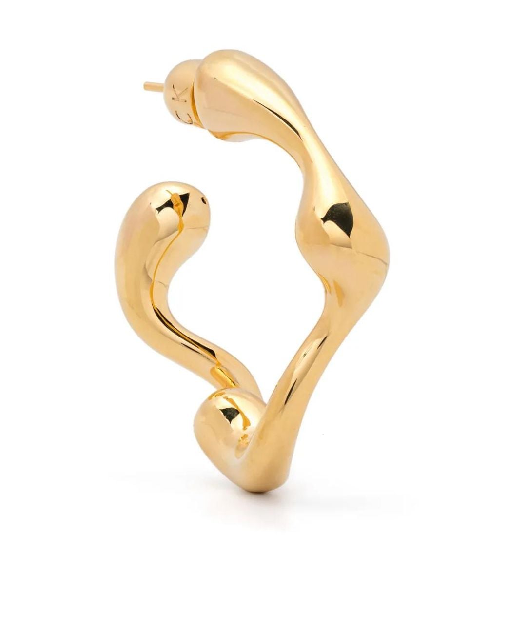 Maria Black Metallic Small Splash Single Earring
