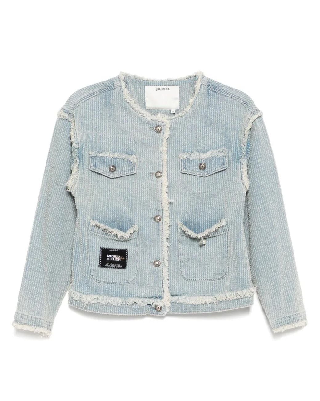 Musium Div. Denim Jack in het Blue