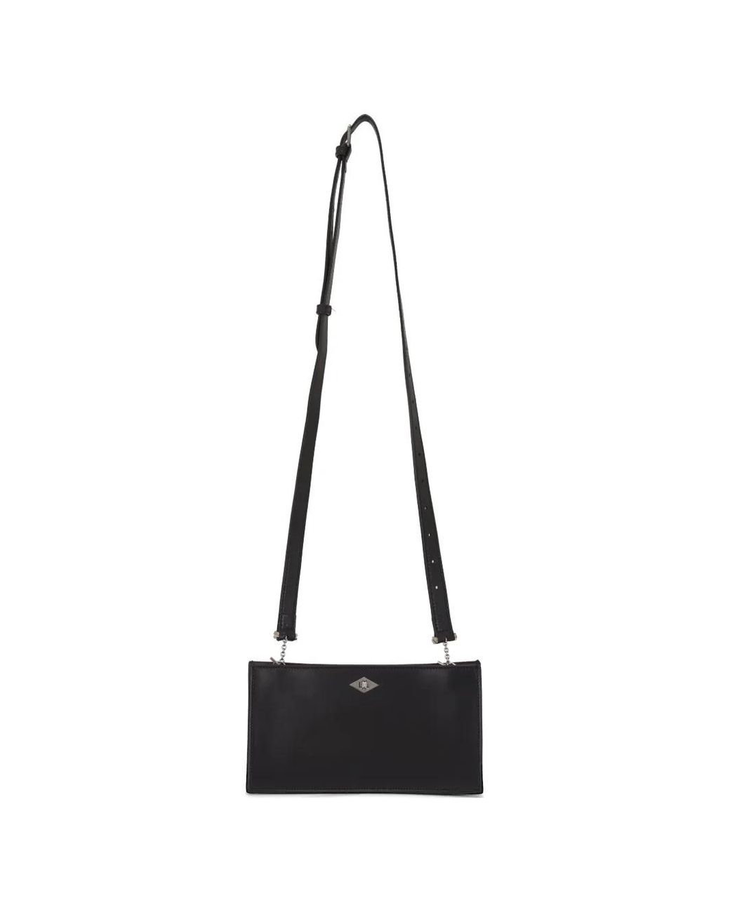 Metier White Ease 28 Leather Clutch