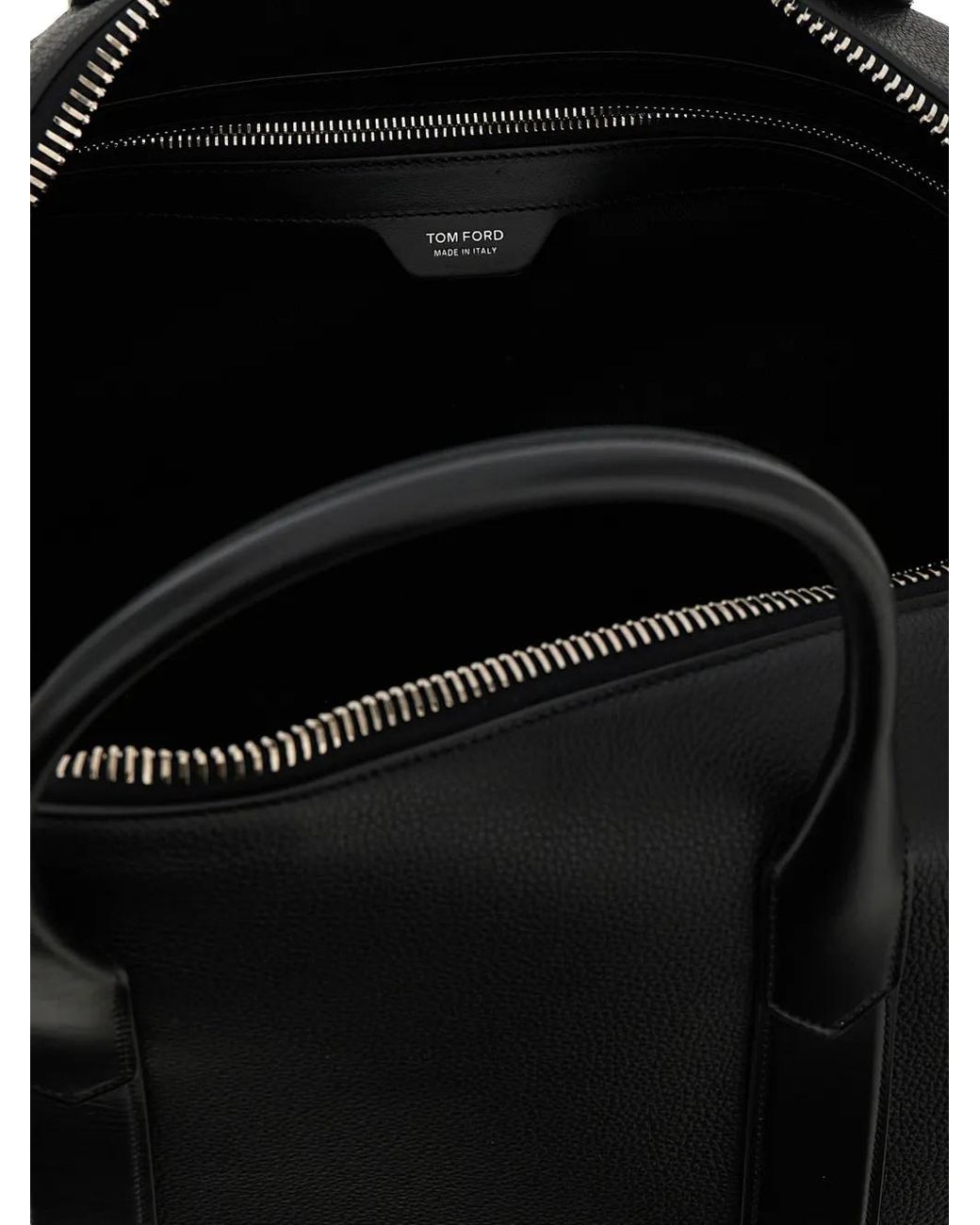 Borsone Medio di Tom Ford in Black da Uomo
