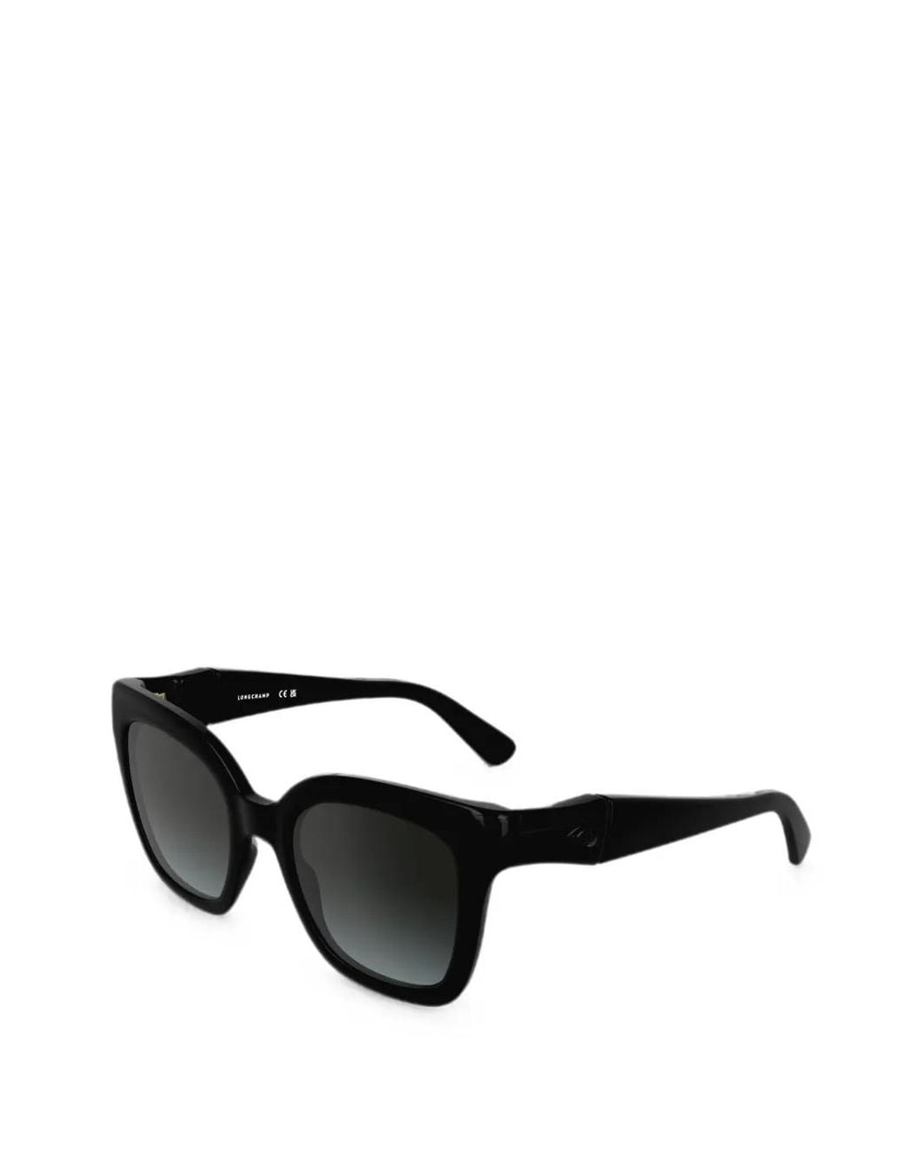 Longchamp Black Butterfly-Frame Sunglasses