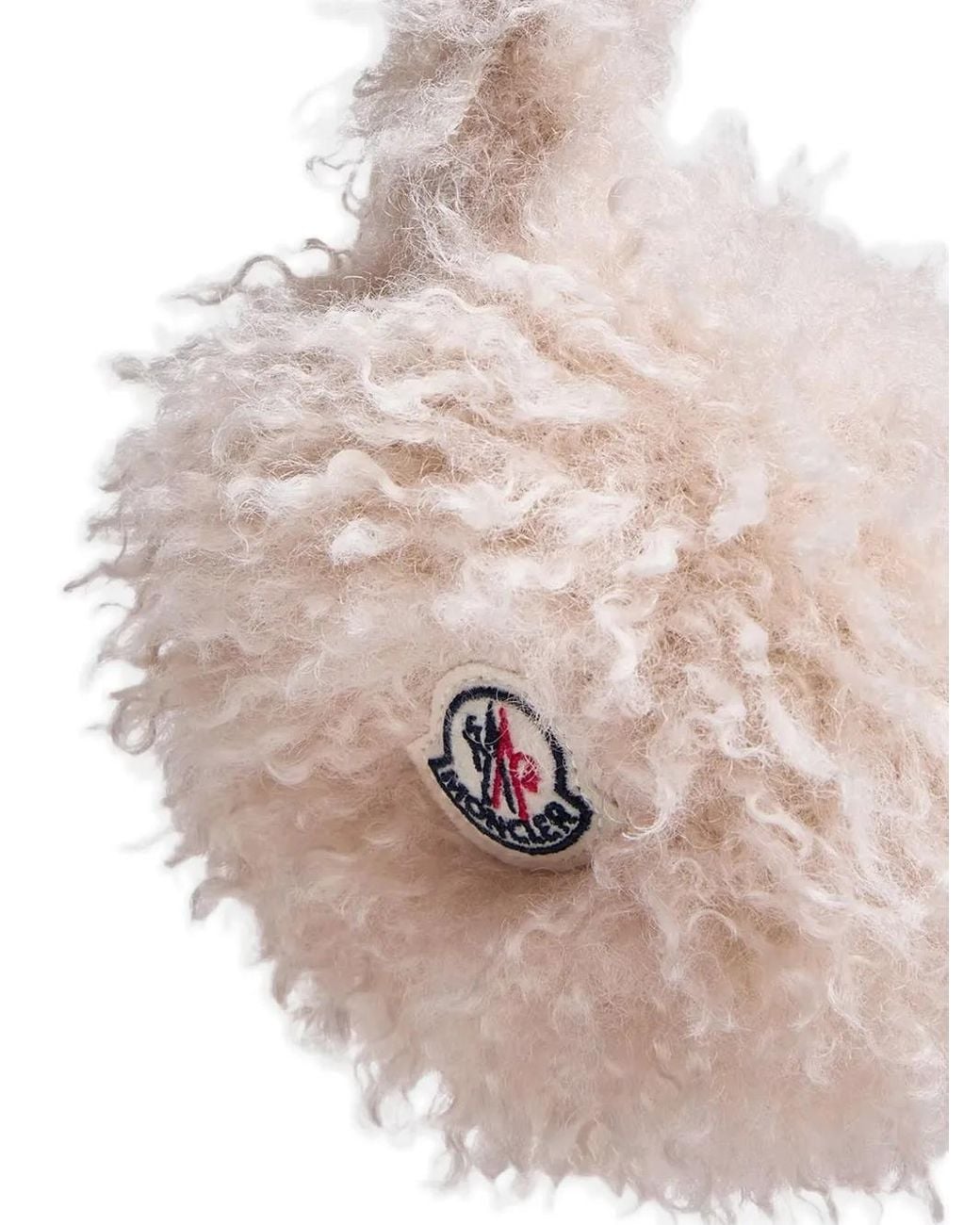Moncler Pink Fluffy Teddy Earmuffs
