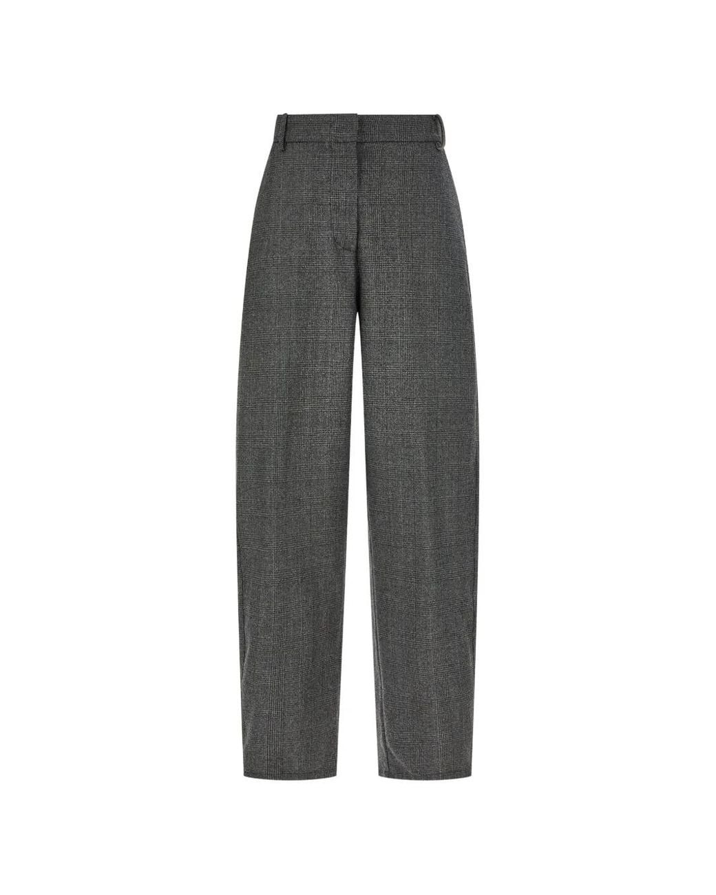 Panicale Gray Prince Of Wales Check Trousers