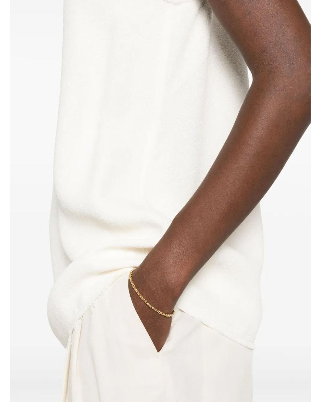 Totême  White Textured Top