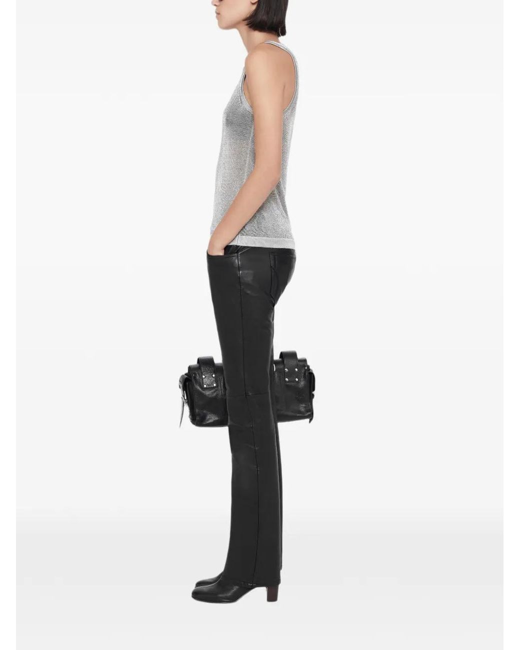 Chaleco Silvi Ajustado AllSaints de color Gray