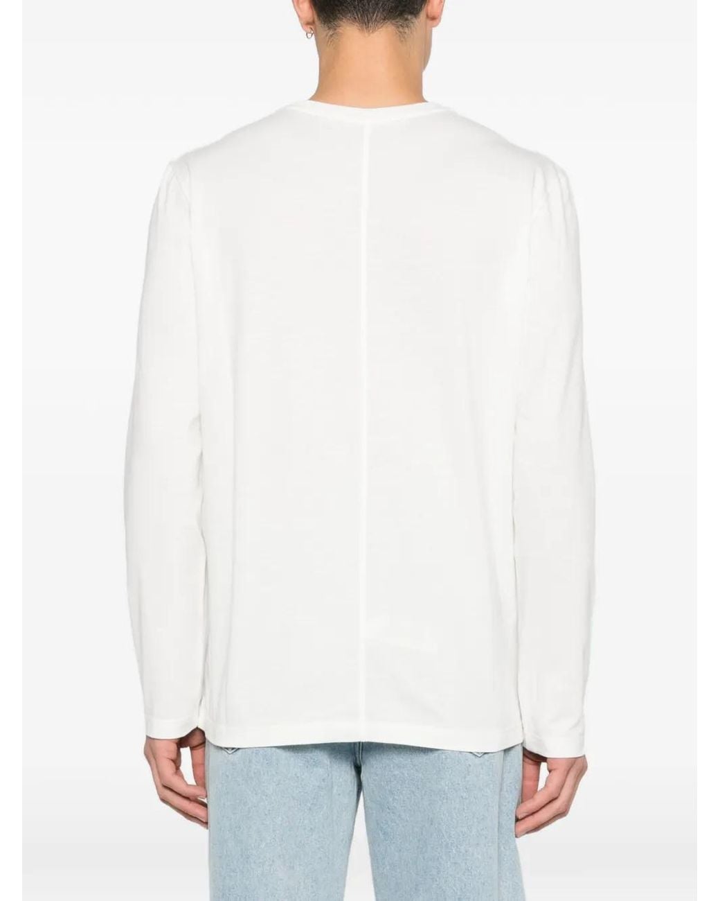 The Row White Leon Cotton T-Shirt for men