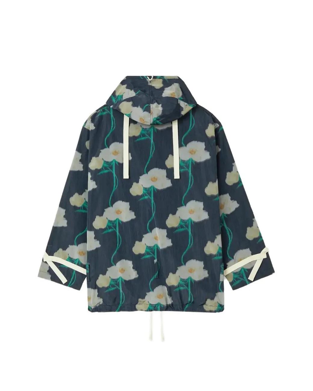 KENZO Blue Archive Rose Floral Parka for men