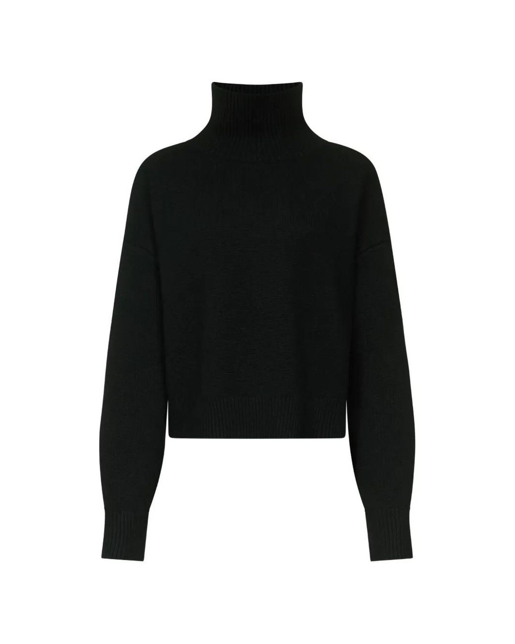 Loulou de Saison Black Jonah Cashmere Sweater
