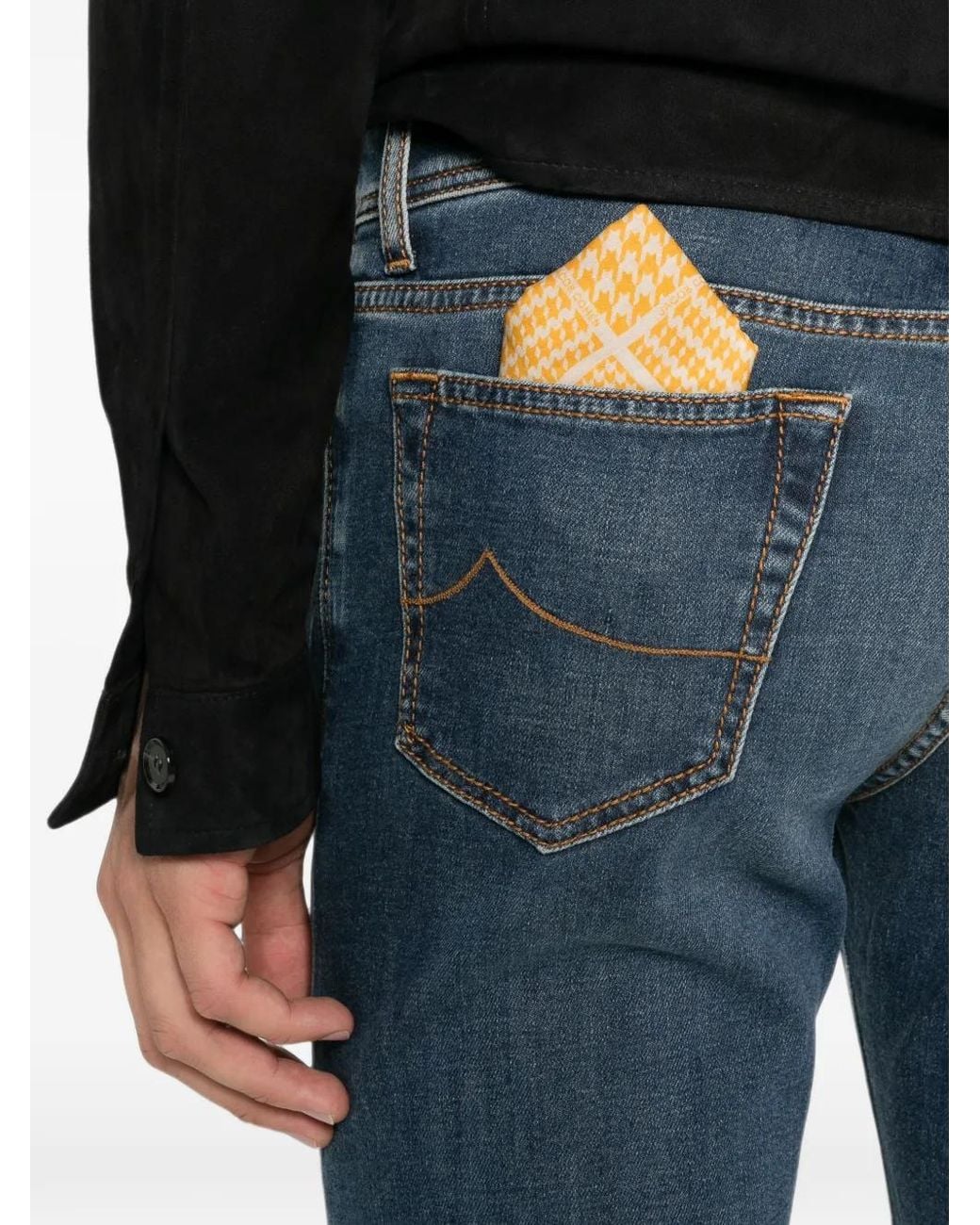 Jacob Cohen Blue Bard Slim-Fit Jeans for men