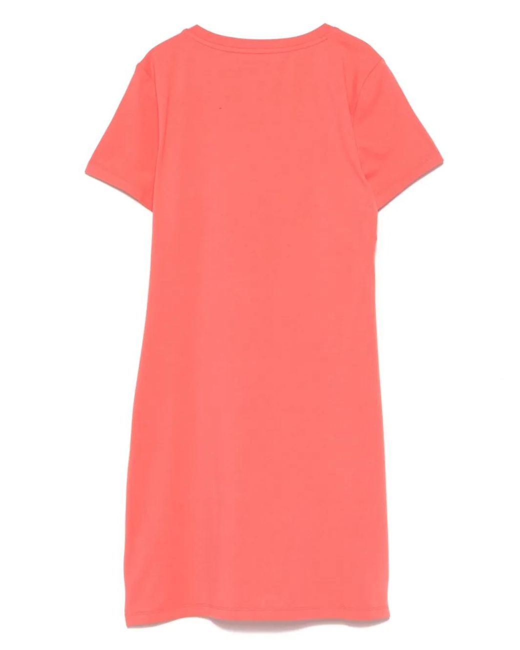 DKNY Pink V-Neck Performance Dress