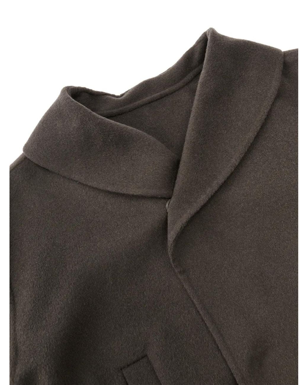 JNBY Gray Double-Face Shawl-Lapel Jacket