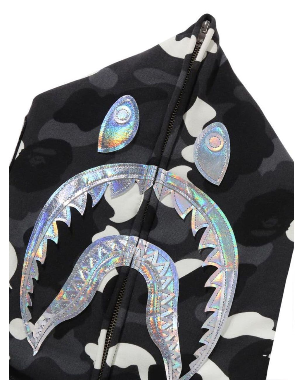 Bape reflective hoodie new arrivals