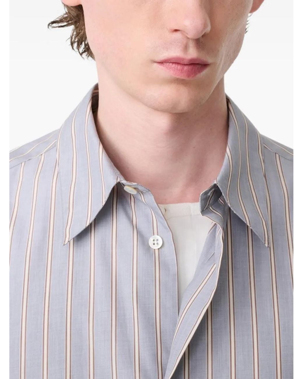 Studio Nicholson Gray Chemise Sanko for men