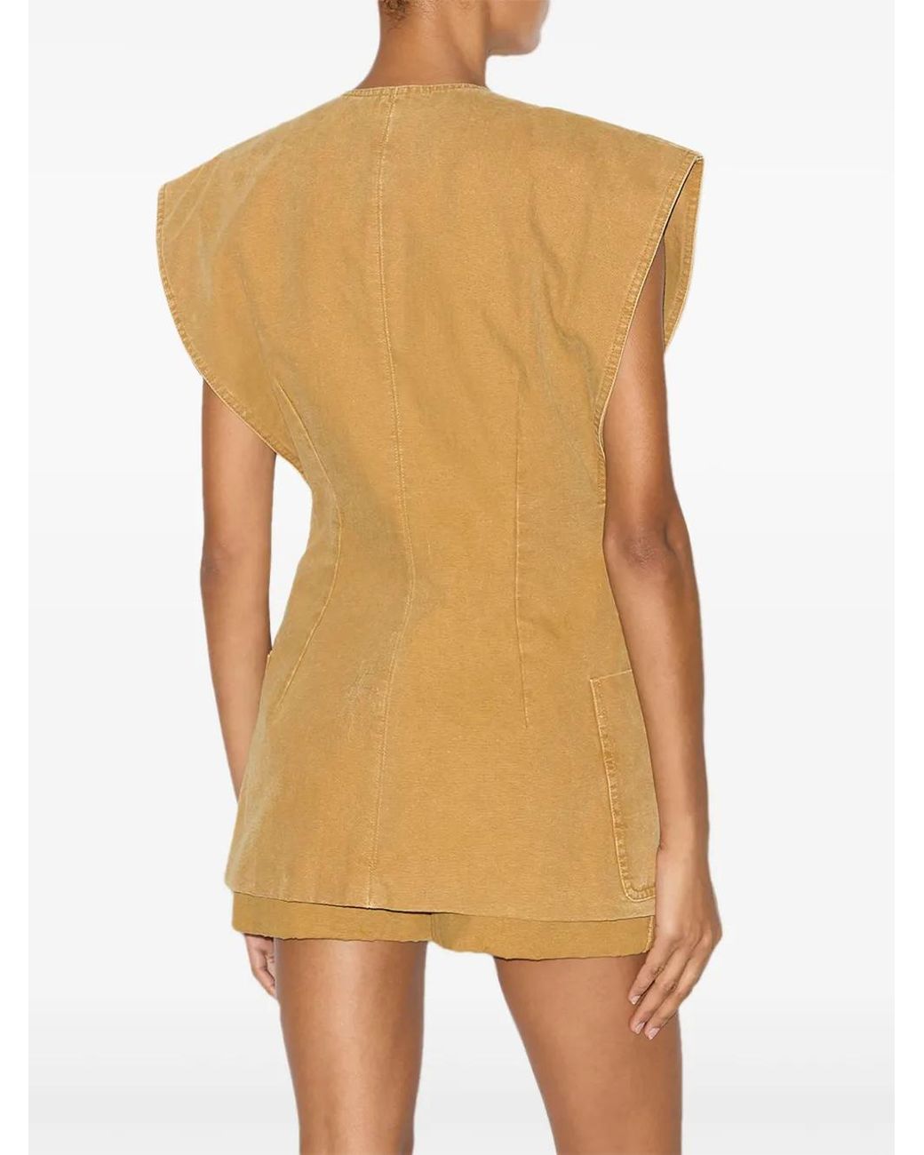 Isabel Marant Natural Cotton Vest
