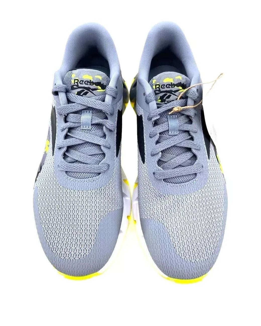 Reebok Blue Zig Dynamica 2 /Acid" Sneakers for men