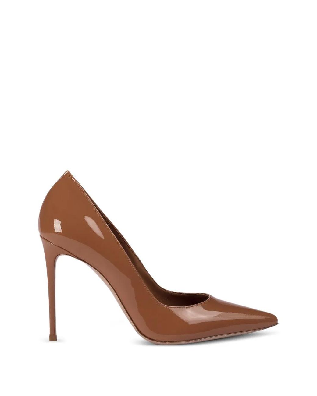 Le Silla White Eva Patent Leather Pumps