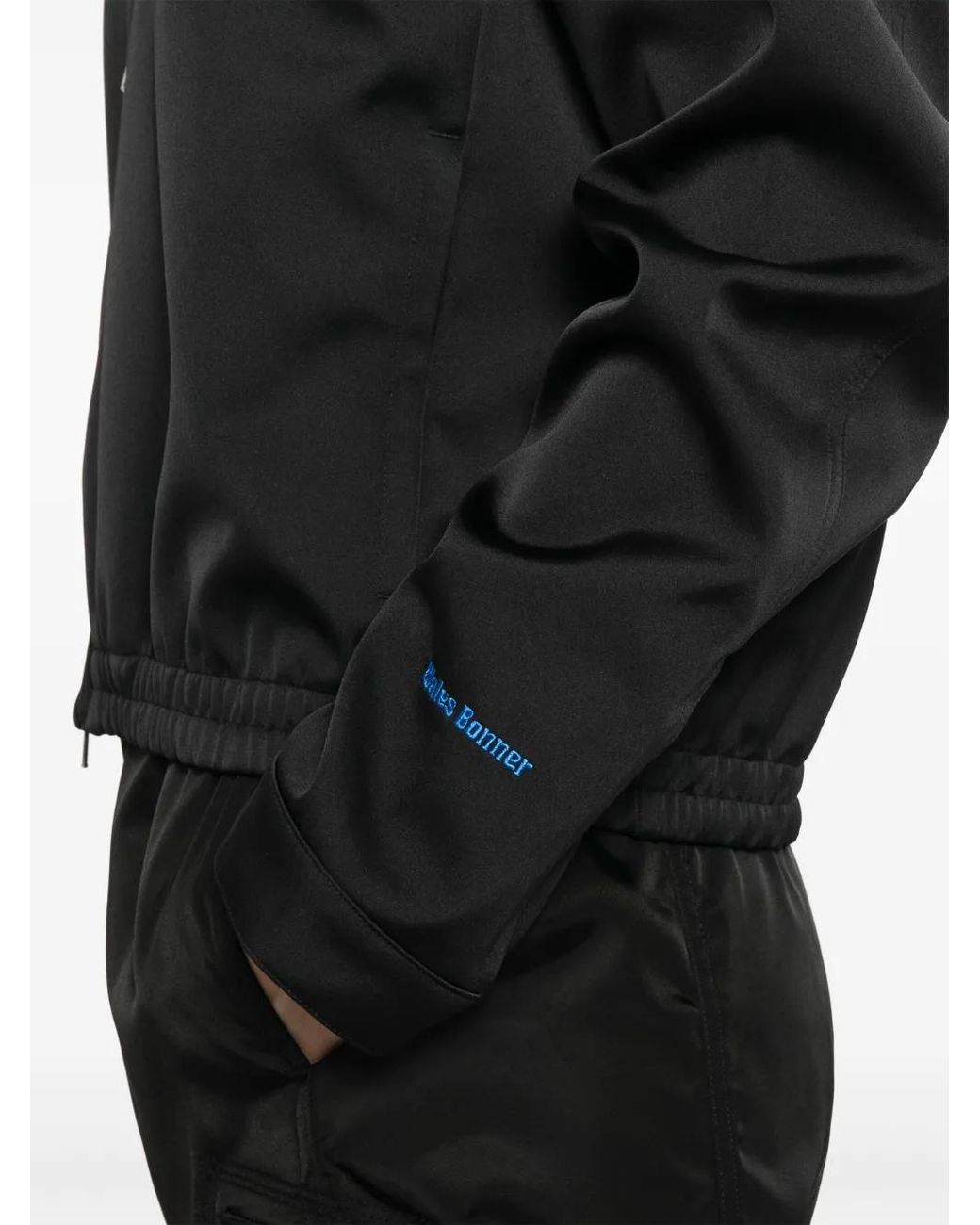 Adidas X Wales Bonner Jack Met Capuchon in het Black