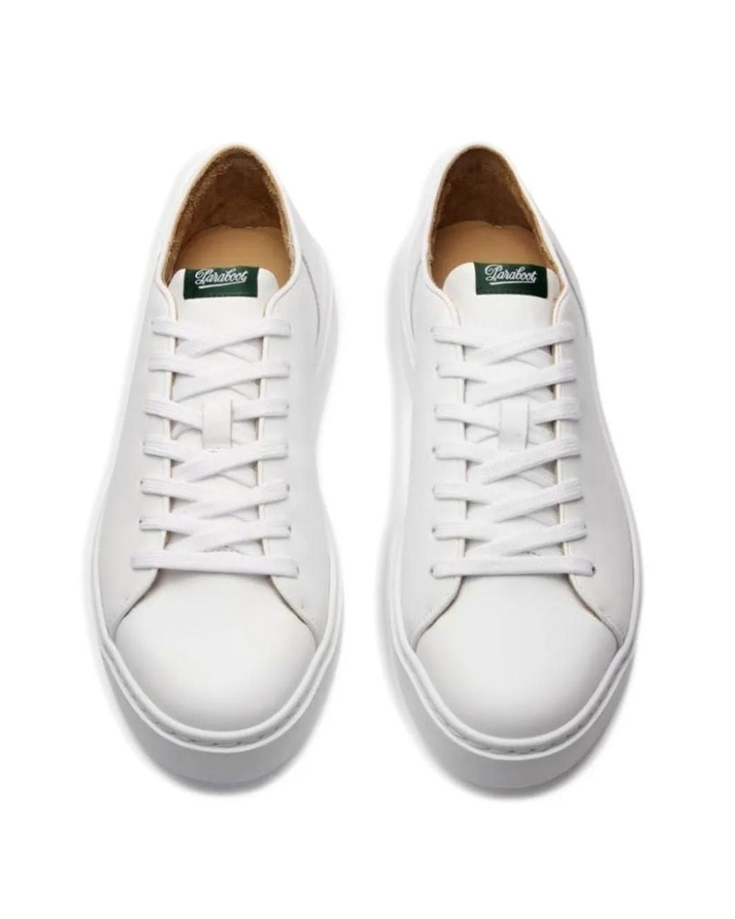Baskets En Cuir Paraboot pour homme en coloris White